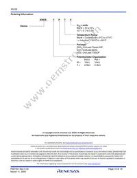 X9438WV24I Datasheet Page 18