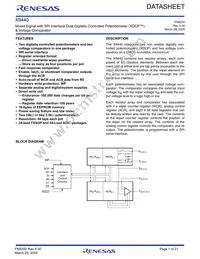 X9440WV24I-2.7 Datasheet Cover