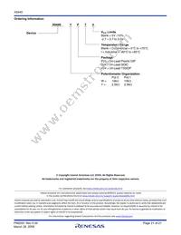 X9440WV24I-2.7 Datasheet Page 21