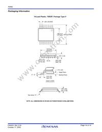 X9460KV14IZ-2.7 Datasheet Page 16