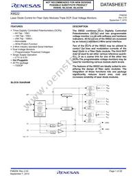 X9522V20I-BT1 Datasheet Cover