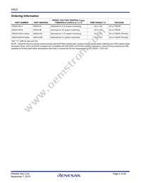 X9522V20I-BT1 Datasheet Page 2