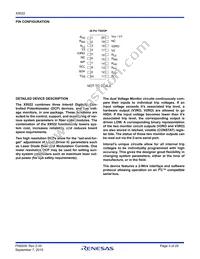X9522V20I-BT1 Datasheet Page 3