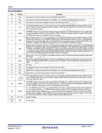 X9523V20I-BT1 Datasheet Page 3