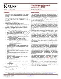 XA2C32A-7VQG44Q Datasheet Cover