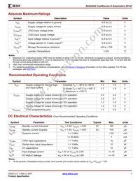 XA2C64A-8VQG100Q Datasheet Page 3