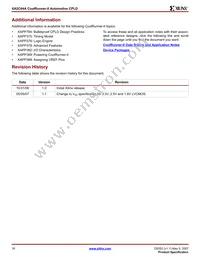 XA2C64A-8VQG100Q Datasheet Page 16