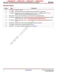 XA2S50E-6TQ144I Datasheet Page 6