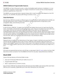 XA7Z030-1FBG484I Datasheet Page 17
