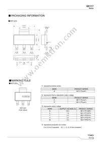 XB1117P501FR-G Datasheet Page 11