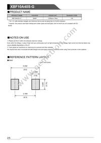 XBF10A40S-G Datasheet Page 2