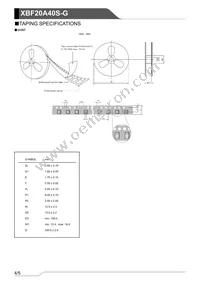 XBF20A40S-G Datasheet Page 4