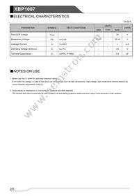XBP1007-G Datasheet Page 2