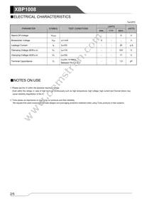 XBP1008-G Datasheet Page 2