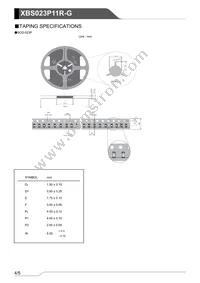 XBS023P11R-G Datasheet Page 4