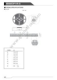 XBS053P11R-G Datasheet Page 4
