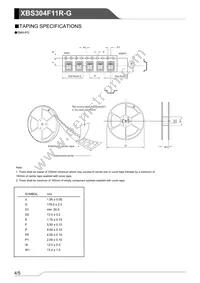 XBS304F11R-G Datasheet Page 4