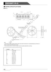 XBS306P11R-G Datasheet Page 4