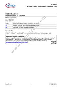 XC2269I136F128LAAKXUMA1 Datasheet Page 4
