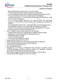 XC2269I136F128LAAKXUMA1 Datasheet Page 8