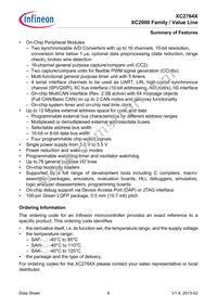 XC2764X40F80LAAKXUMA1 Datasheet Page 8