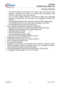 XC2785X104F80LABKXUMA1 Datasheet Page 8