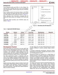XC2S50E-6PQ208I Datasheet Page 20