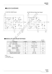 XC6119N18ANR-G Datasheet Page 3