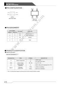 XC6119N50ANR-G Datasheet Page 2