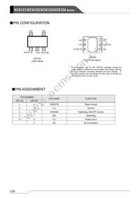 XC6124F750ER-G Datasheet Page 2