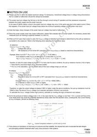 XC6135N50DNR-G Datasheet Page 15