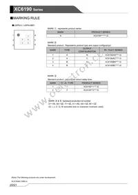 XC6190BC258R-G Datasheet Page 20