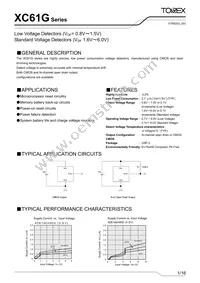 XC61GN3302HR-G Datasheet Cover
