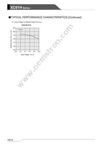 XC61HC2912MR-G Datasheet Page 10