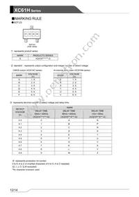 XC61HC2912MR-G Datasheet Page 12