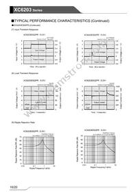 XC6203P602PR-G Datasheet Page 16