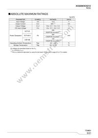 XC6209B502DR-G Datasheet Page 5