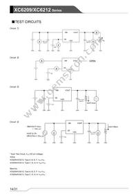 XC6209B502DR-G Datasheet Page 14
