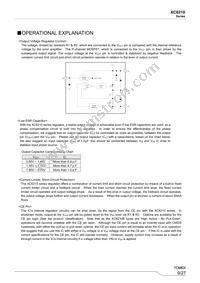 XC6210D502PR-G Datasheet Page 9