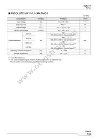 XC6217D402GR-G Datasheet Page 5