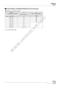 XC6219B182MR-G Datasheet Page 11