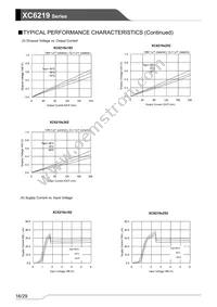 XC6219B182MR-G Datasheet Page 16