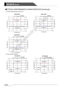 XC6219B182MR-G Datasheet Page 20