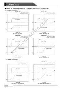 XC6220B301PR-G Datasheet Page 20