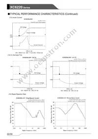 XC6220B301PR-G Datasheet Page 22