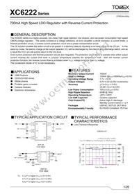 XC6222B301PR-G Datasheet Cover
