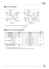 XC6222B301PR-G Datasheet Page 3