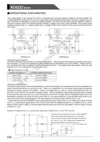 XC6222B301PR-G Datasheet Page 8