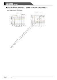 XC6222D501PR-G Datasheet Page 16