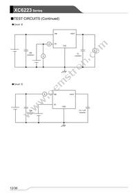 XC6223D3019R-G Datasheet Page 12